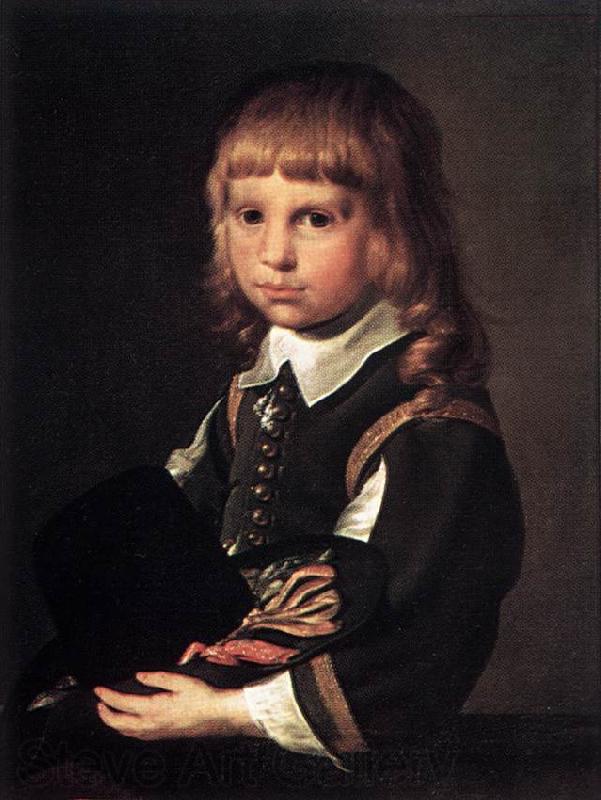 CODDE, Pieter Portrait of a Child dfg Spain oil painting art
